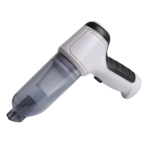 Cordless car cleaner with mini blower function, great for thorough car interior detailing.