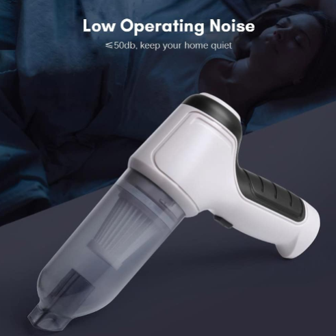 Lightweight powerful car vacuum for quick, effortless car cleaning and portable auto care.