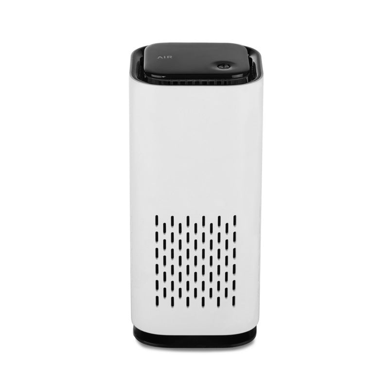 Close-up of a powerful pet air purifier's controls, ensuring fresh air quality & odor elimination for cat & dog homes.