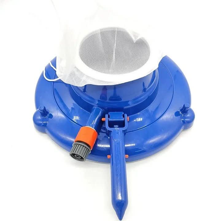 Powerful water pressure pool cleaner for pristine pool, spa, and pond bottom/wall cleaning. Chemical-free leaf & debris vacuum.