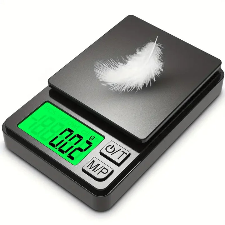 Precision Pro digital pocket scale with LCD display, ideal for accurate weighing of grams, jewelry, food.