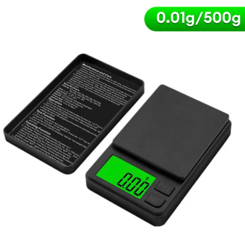 Versatile digital pocket scale for jewelry, food, travel. Accurate gram scale, compact and portable weighing tool.