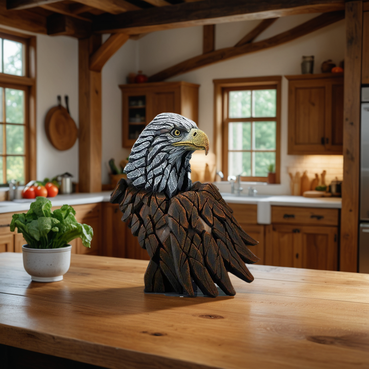 Tabletop Prehistoric Glow sculpture, a stunning statement piece for room decor and mystical home accents.