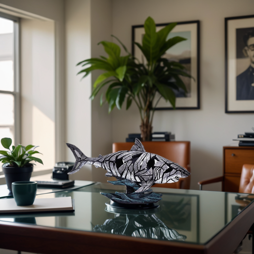 Elaborate Prehistoric Glow decorative figure, enhancing any room with its unique mystical charm.