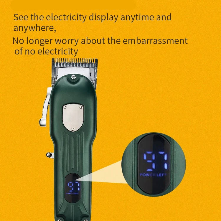 Professional animal trimmer: silent, cordless, perfect for dog, cat & rabbit grooming. Carbon steel blade.
