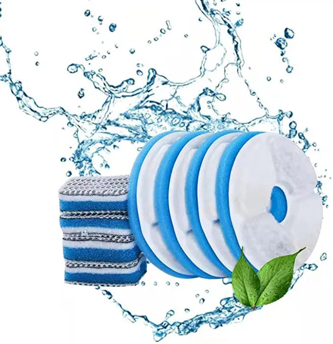 Hydrating dog water dispenser, silent operation & filtered for fresh, healthy pet hydration.