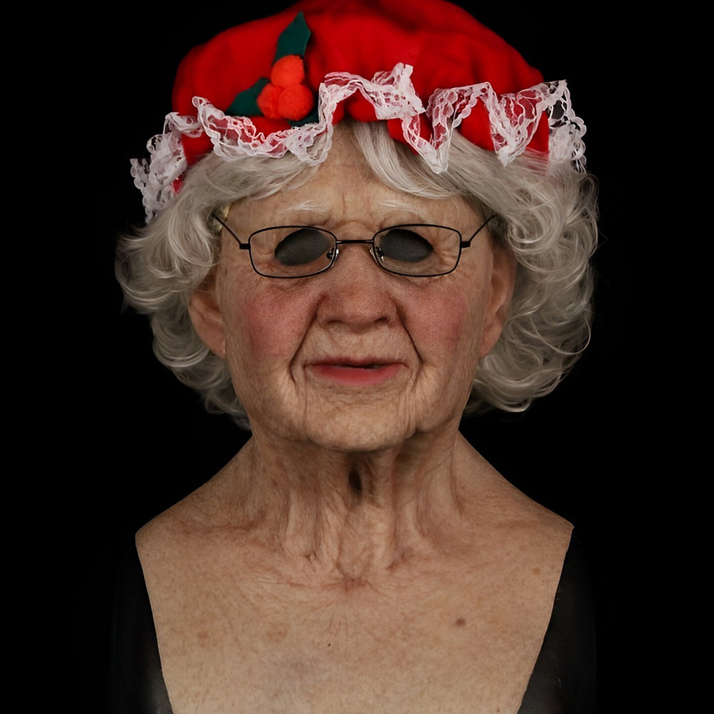 Adult realistic latex mask for Halloween, cosplay, or theatre performances.