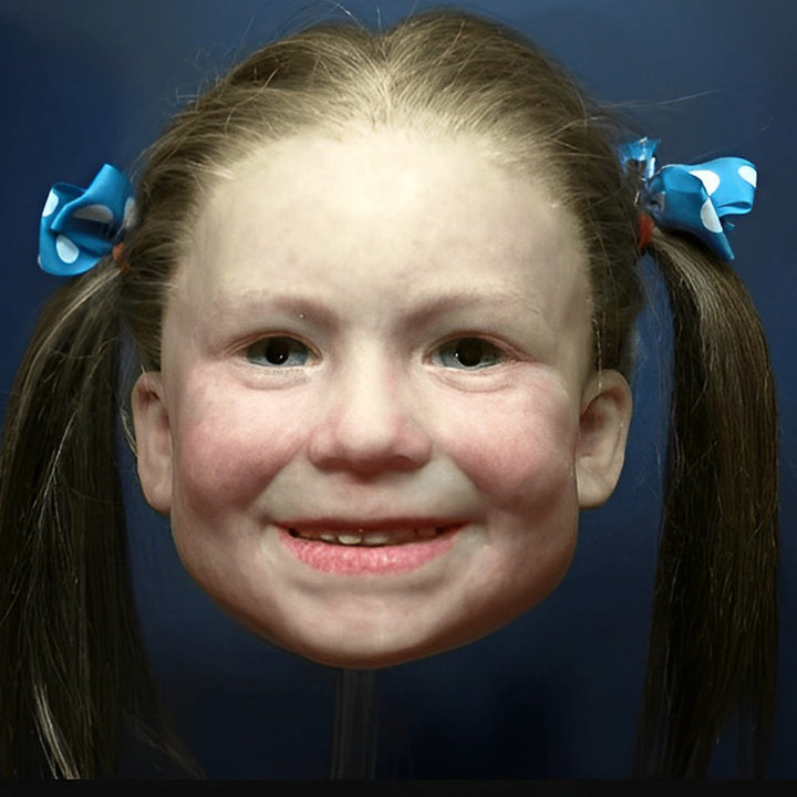 High-quality adult realistic latex mask for Halloween, cosplay, theatre.