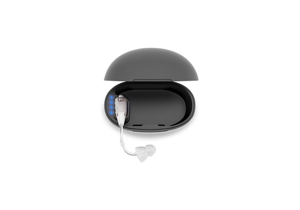 Advanced sound enhancement device: rechargeable digital hearing aids deliver precise auditory support & crystal clear sound.