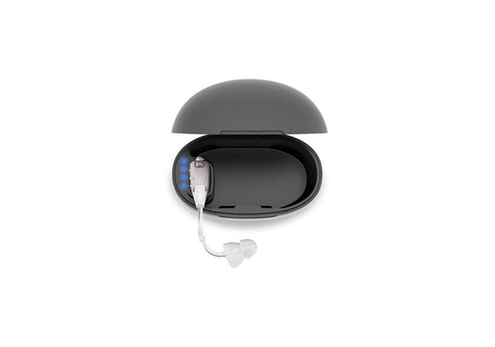 Advanced sound enhancement device: rechargeable digital hearing aids deliver precise auditory support & crystal clear sound.