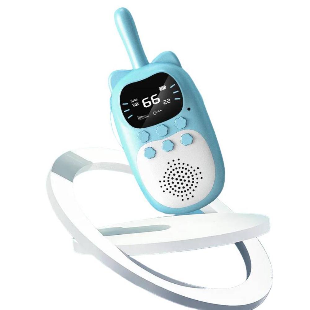 Adventure play set: long-range kids' rechargeable walkie talkies for exciting outdoor communication.