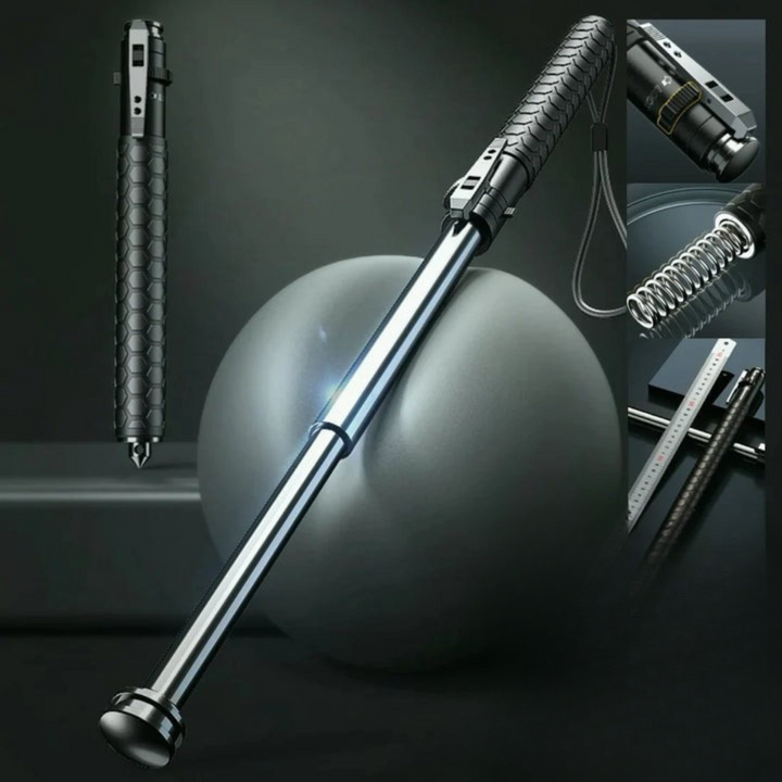 Urban safety self-defense walking stick, offering reliable personal protection in any environment.