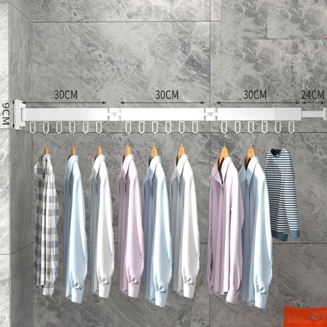 Essential retractable drying rack for apartments & small spaces, maximizing laundry utility efficiently.