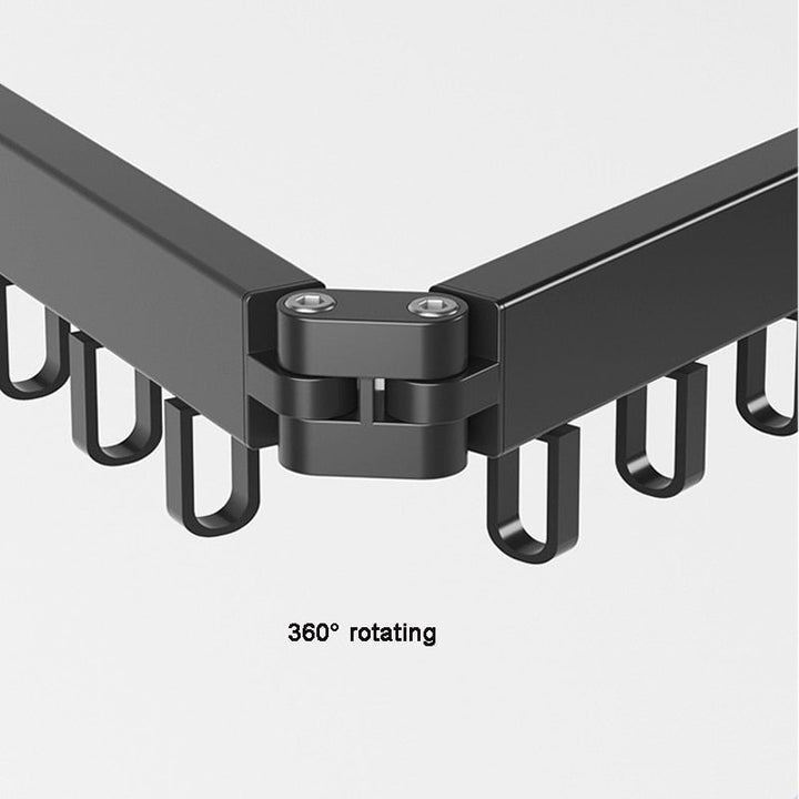 Heavy-duty retractable wall drying rack, built for durability and reliable daily clothes drying.
