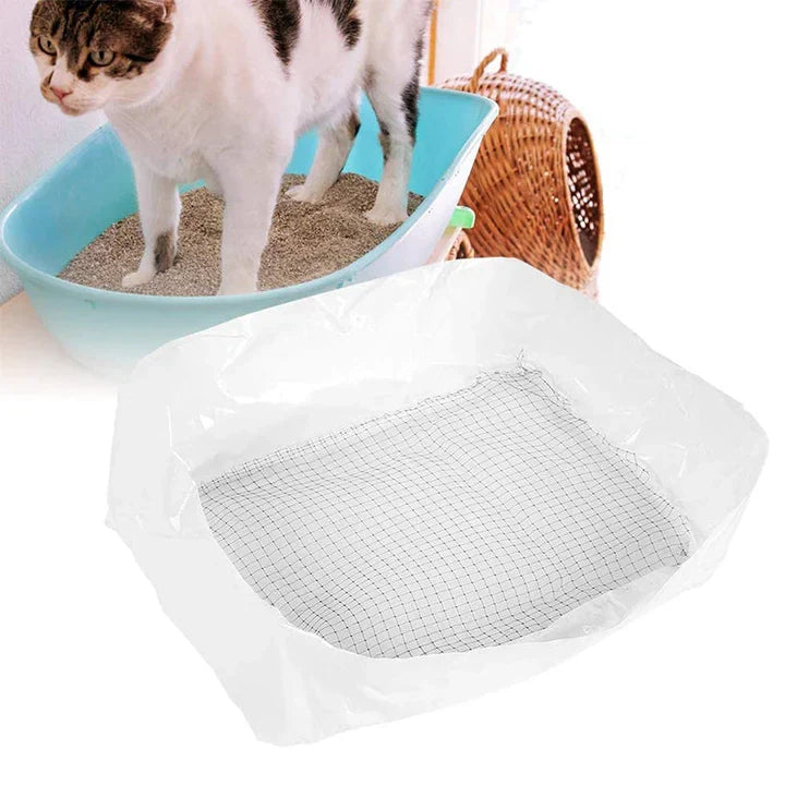 Keep litter boxes clean with reusable, hygienic cat litter pan liner. Eco-friendly & durable pet care solution.
