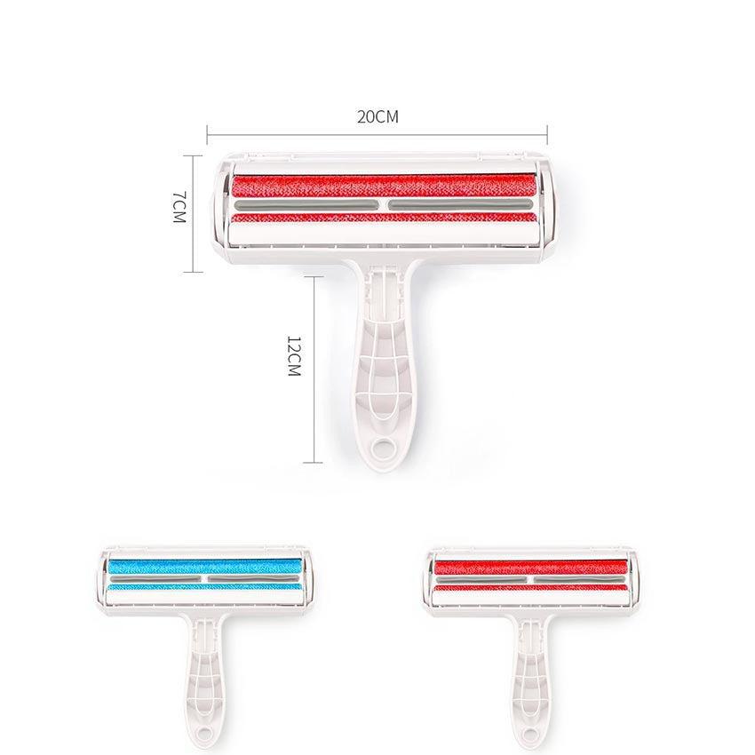 Durable pet hair remover tool, ideal for clothes, furniture, and car interiors. A versatile cleaning tool.