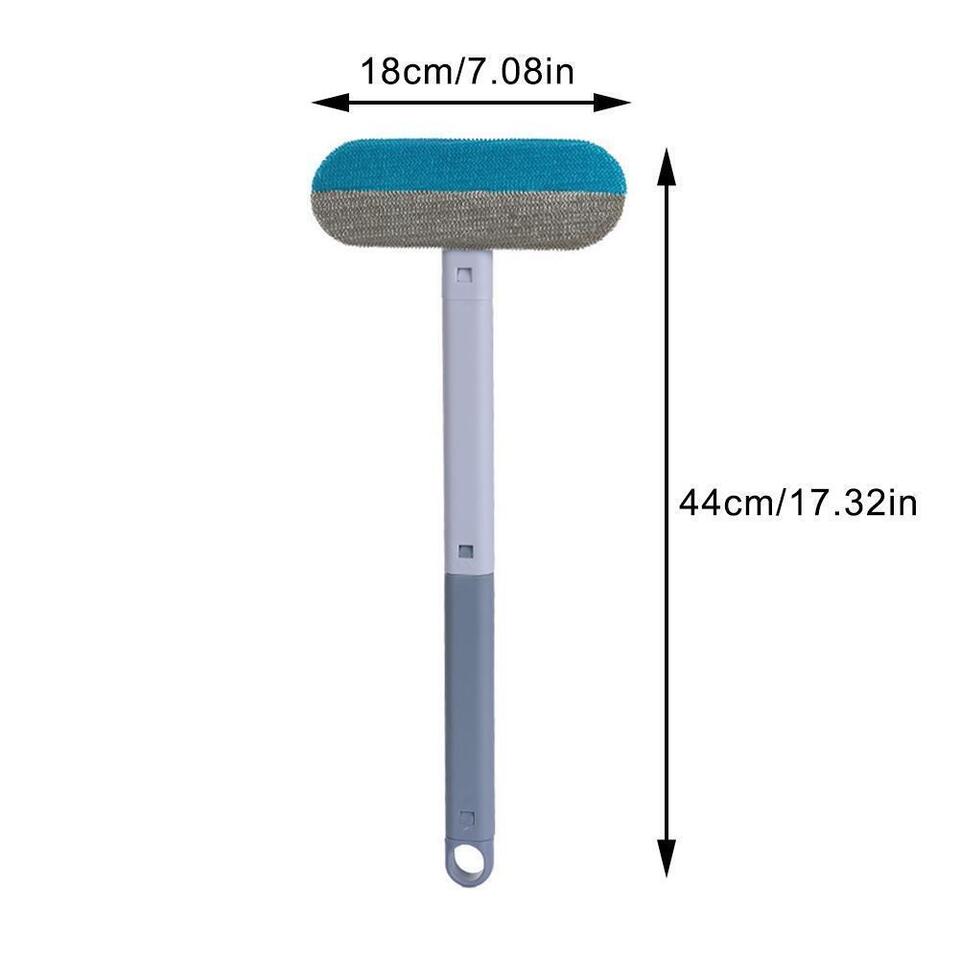 Reusable pet hair remover. Ideal for quick fur removal from sofas, carpets, and car upholstery.