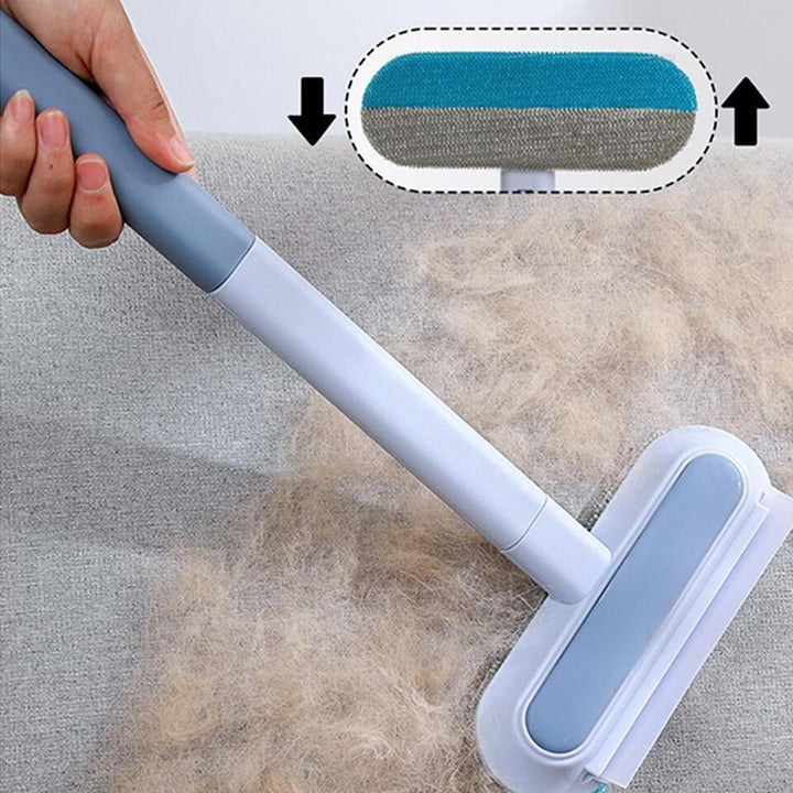 Eco-friendly fur removal tool. Quickly cleans pet hair from upholstery, car seats & carpets.