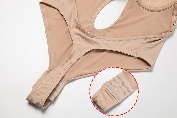 Invisible support women's backless bra, a seamless body shaper for smooth, confident wear.