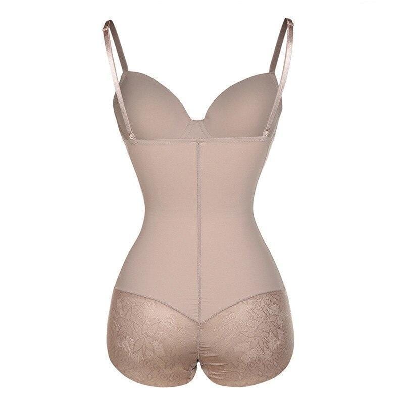 Tummy control seamless bodysuit, full body shaping for women, invisible under clothes