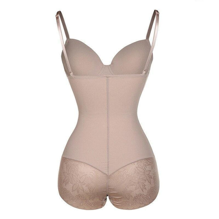Tummy control seamless bodysuit, full body shaping for women, invisible under clothes
