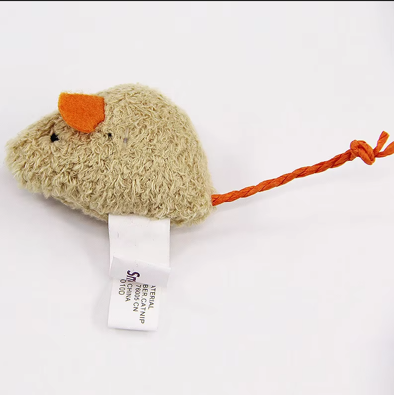Soft plush mice cat toys designed for interactive pet play, a great hunting toy for all felines.