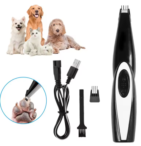 Quiet pet hair clipper for calm, stress-free grooming of anxious dogs & cats. Cordless design.