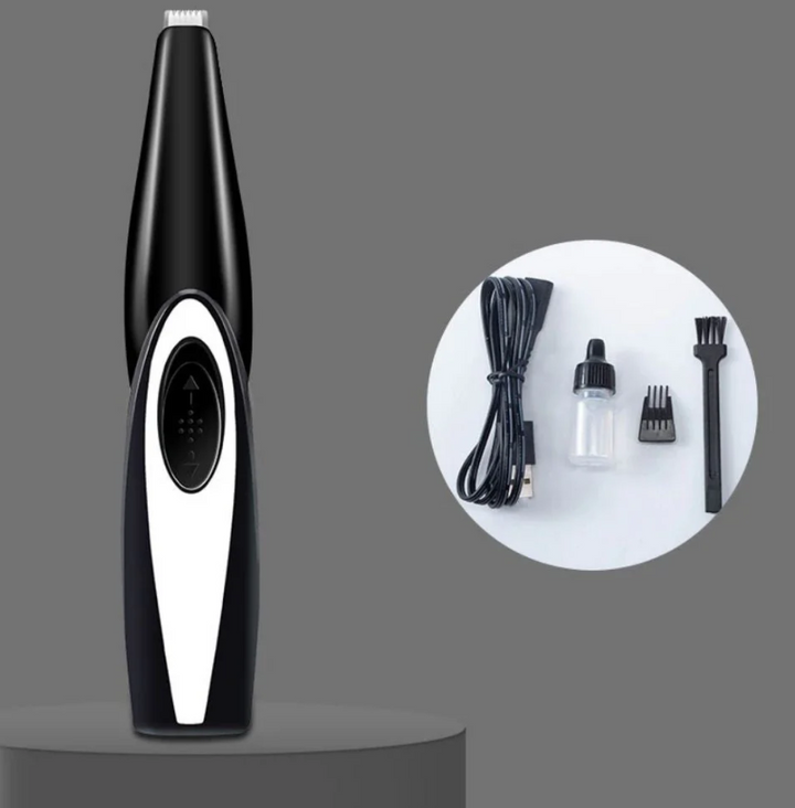 Cordless silent pet hair clipper for easy, stress-free grooming of dogs & cats anywhere. Professional results.