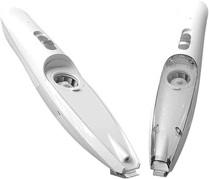 Efficient dog & cat fur removal with a quiet vacuum grooming trimmer. Ideal for stress-free pet care.