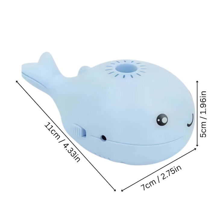 Electric SkyWhale floating ball cat toy designed for interactive playtime, stimulating indoor cats with unique movement.