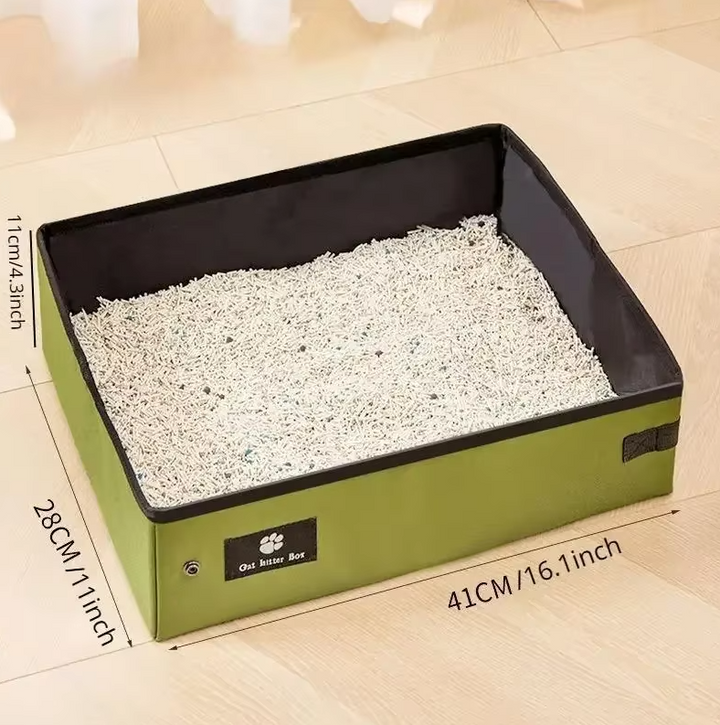 Durable, easy-clean modern cat litter box, ideal for pet hygiene and convenient cat care.