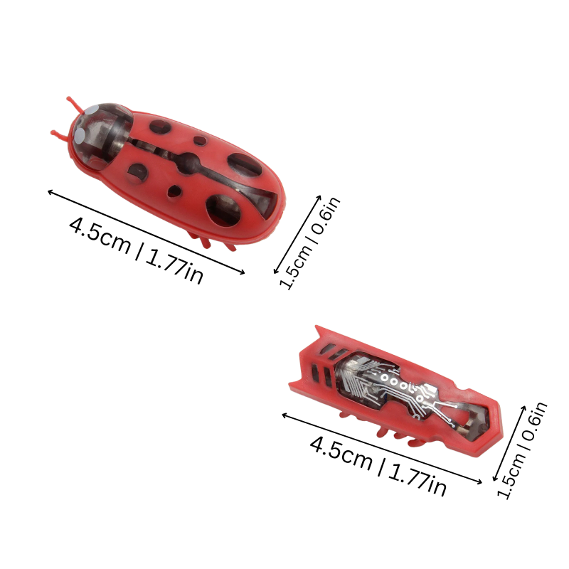 Electronic vibrating bug toy for cats, encouraging active pet playtime, chasing, and mental stimulation for feline hunters.