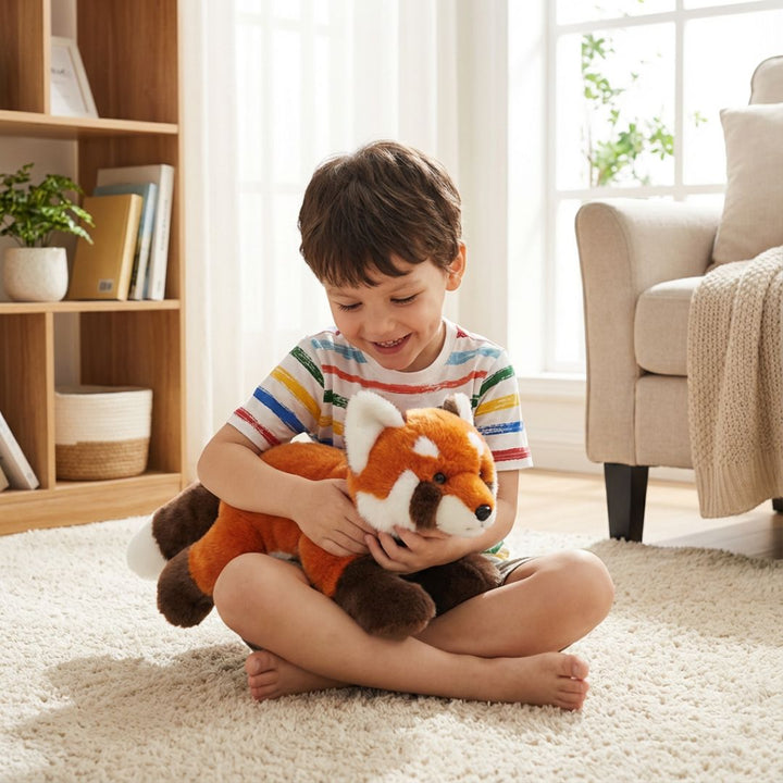 Home decor long animal plush, stylish & soft comfort toy. Unisex design.
