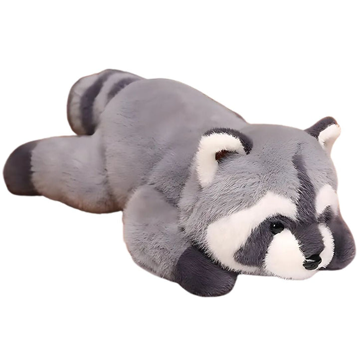 Red panda long plush comfort toy, ideal soft animal pillow for all ages.