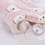 Pink with bear