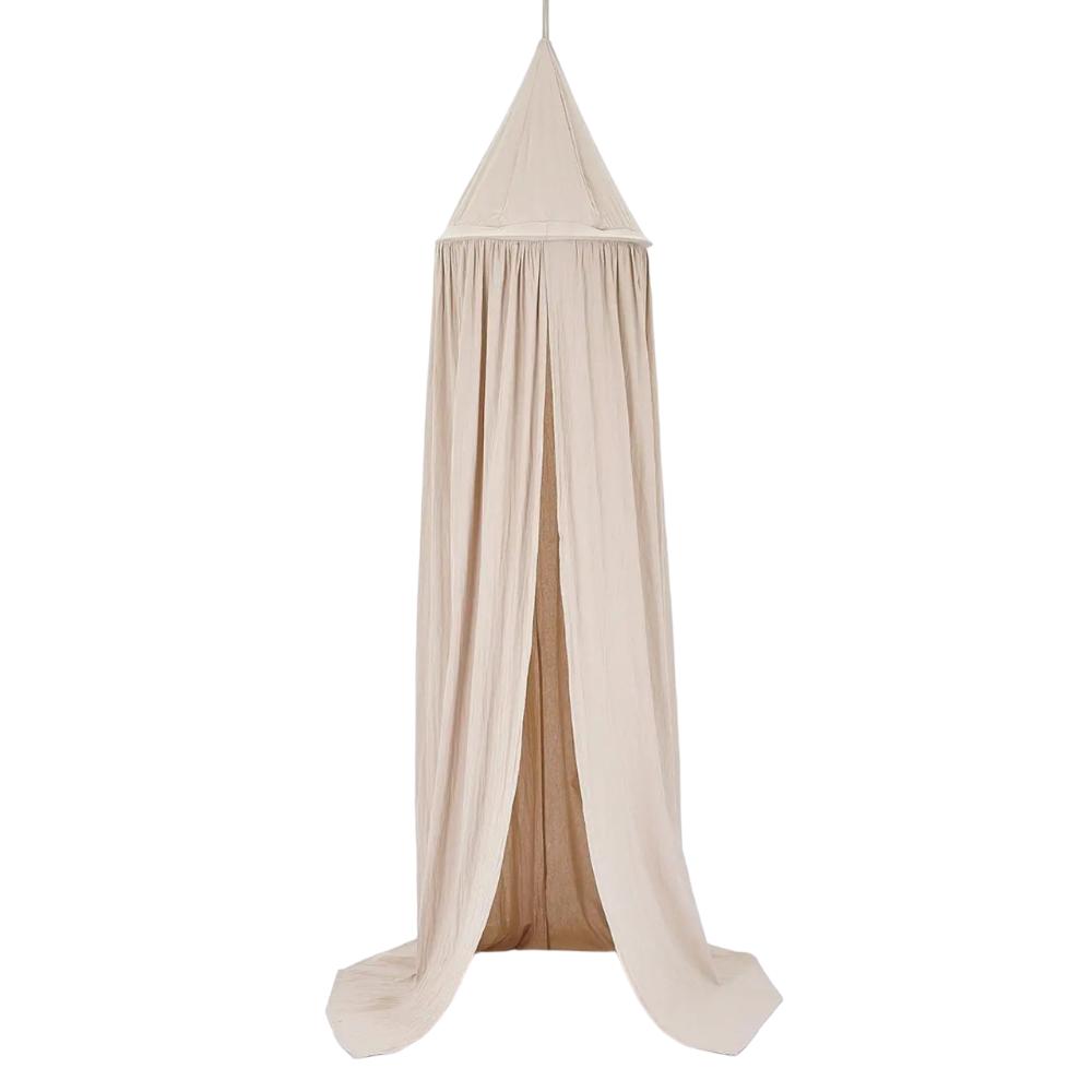 Versatile unisex crib tent & play canopy for baby nursery decor, creating a cozy sleep or play space.