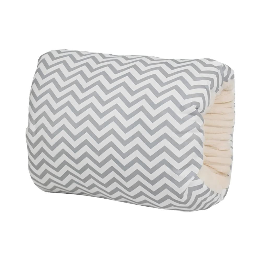Portable arm support pillow for breastfeeding moms, ensuring comfort during nursing & baby feeding at home or on-the-go.