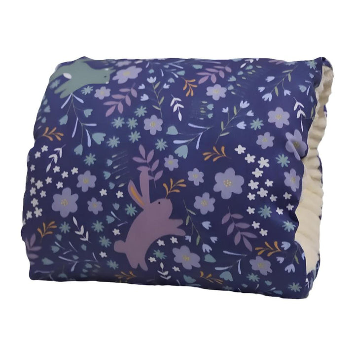 Velvet finish arm pillow, offering soft breastfeeding support for moms & comfort for baby during feeding. A new parent essential.