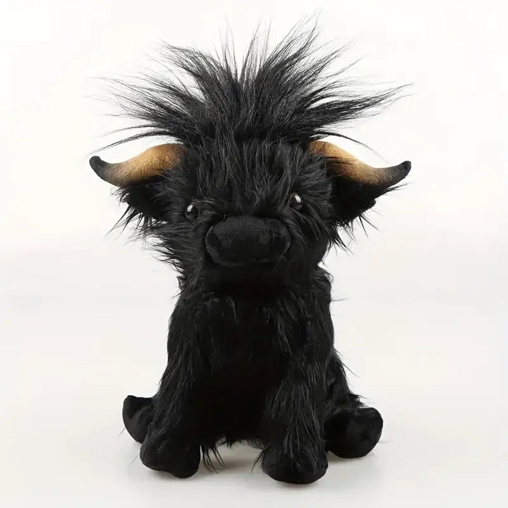 Premium Highland Cow soft toy, a lovable stuffed animal featuring authentic details, perfect for collectors & kids.