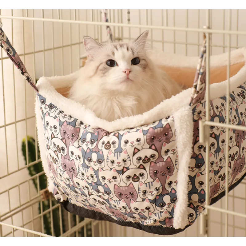 Cozy cat bed, the Cat's Retreat Basket, designed for ultimate feline comfort and relaxation.