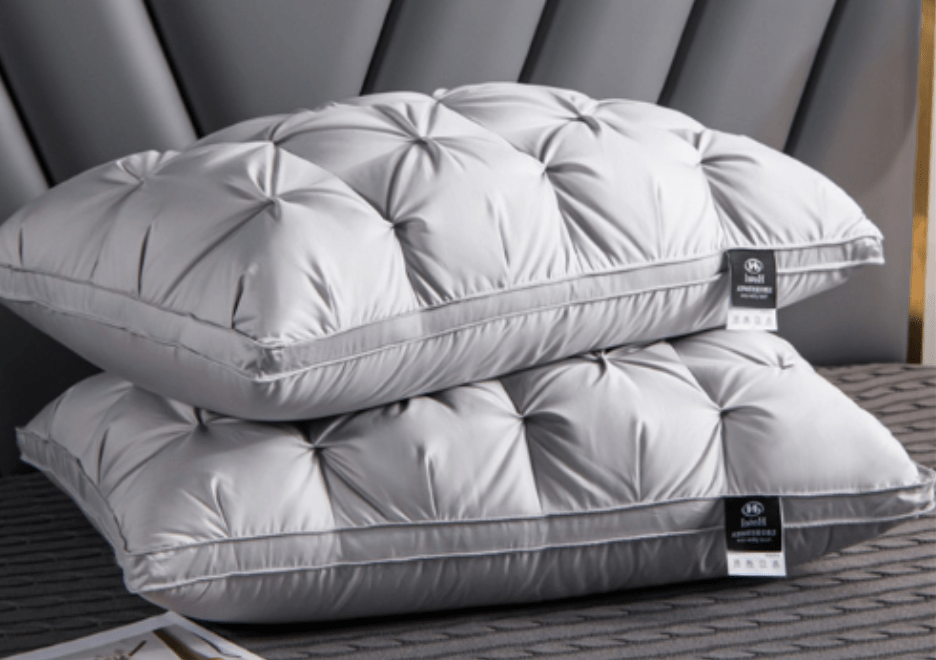 Experience deep, comfortable sleep with this soft, breathable goose down pillow providing superior neck & head support.