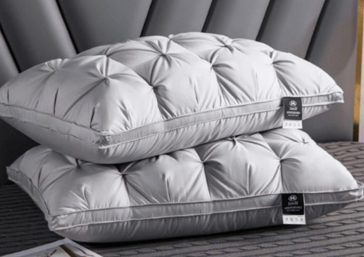 Experience deep, comfortable sleep with this soft, breathable goose down pillow providing superior neck & head support.