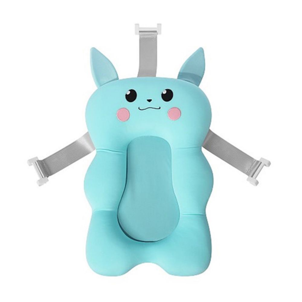 Soft non-slip baby bath cushion providing safe & comfy support for newborn bath time. Ideal infant bathing accessory.