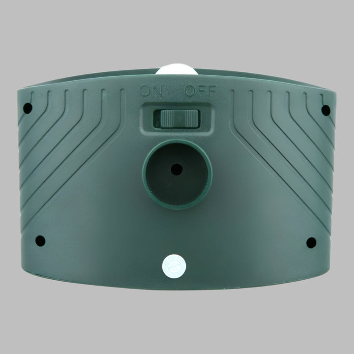New solar powered animal deterrent for gardens, effective pest management, set-up outdoors