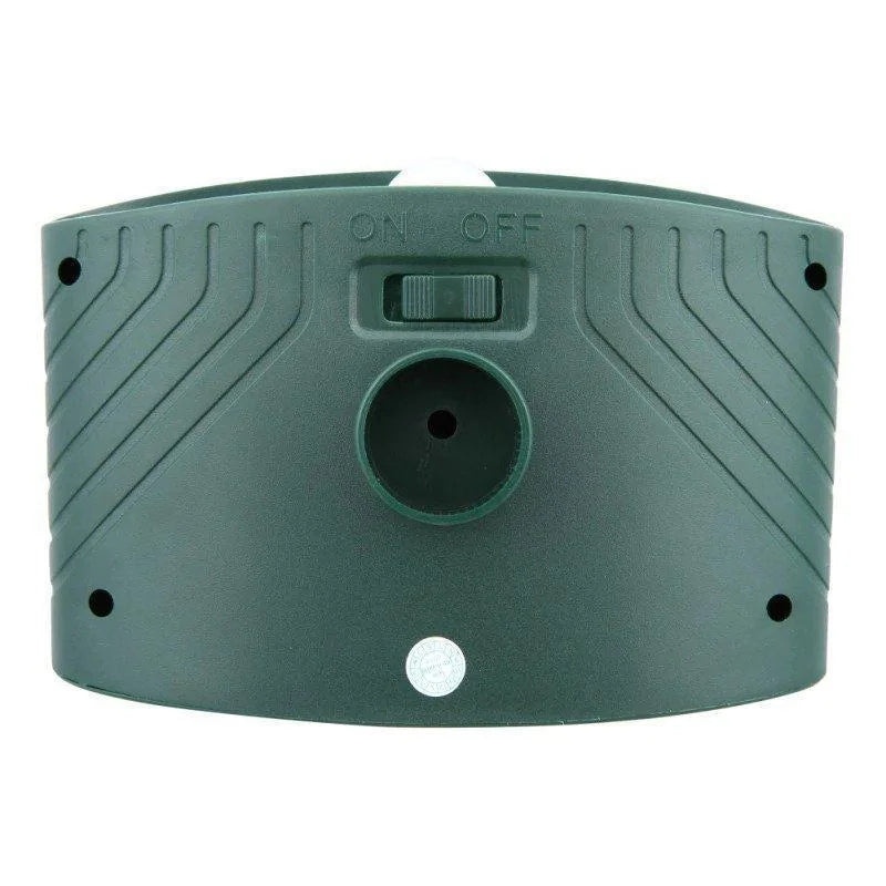 Wireless ultrasonic pest control for effective and easy wildlife management in your yard.