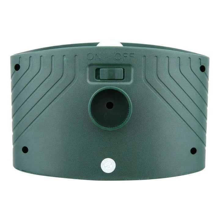 Wireless ultrasonic pest control for effective and easy wildlife management in your yard.