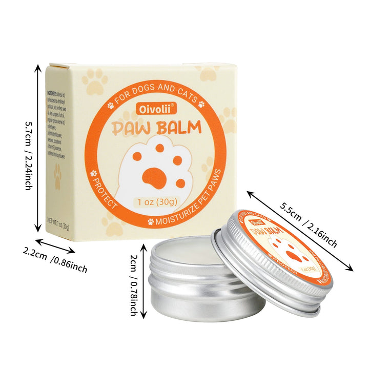 Effective cat paw cream for dry, cracked paws. Soothes, moisturizes, and protects, offering relief for feline paw pads.