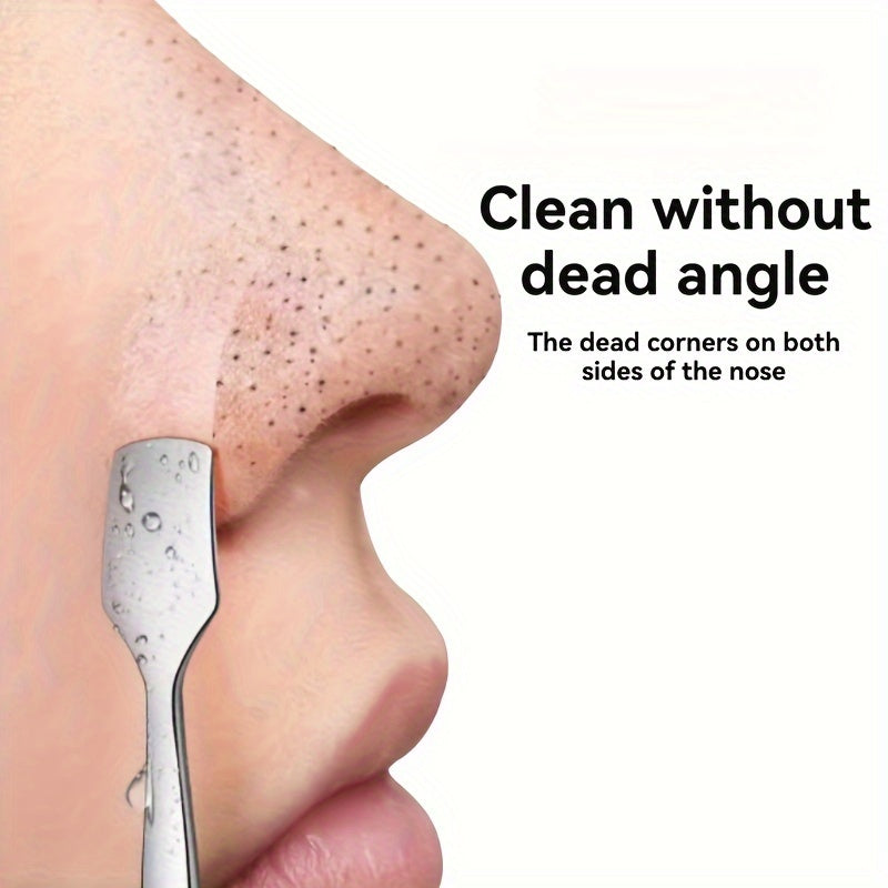Unisex double blackhead remover for achieving clear, radiant skin and deep pore exfoliation.