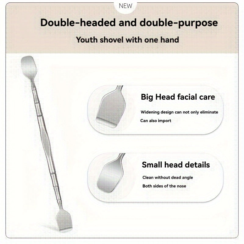 Clear skin solution: a double blackhead remover for easy and effective blemish treatment.