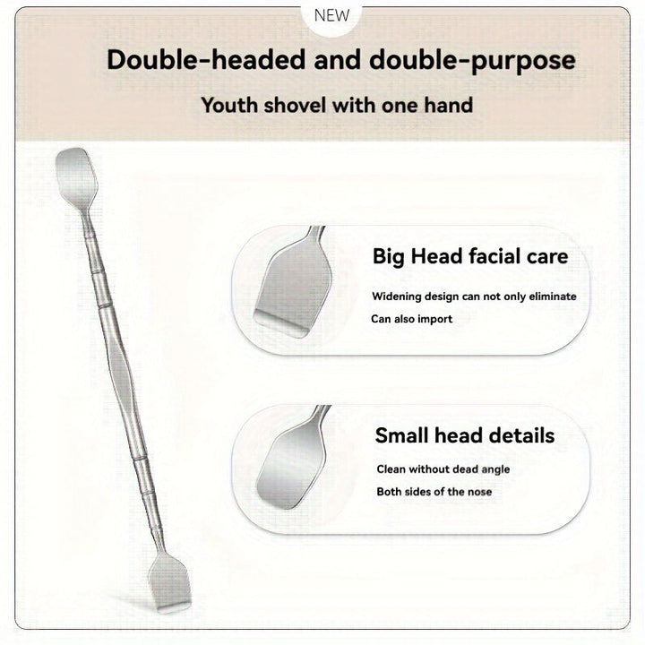 Clear skin solution: a double blackhead remover for easy and effective blemish treatment.